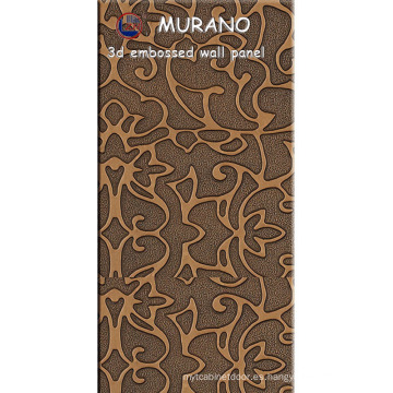 Zhihua 3D relieve decorativo interior Panel de pared MDF Il11